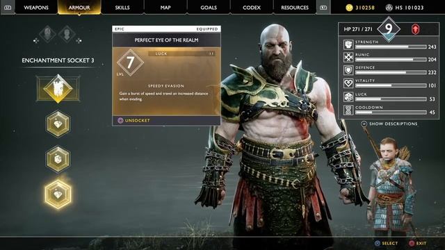 God of War - Ultimate Health Regen Build (End-Game, Read Description) смотреть онлайн