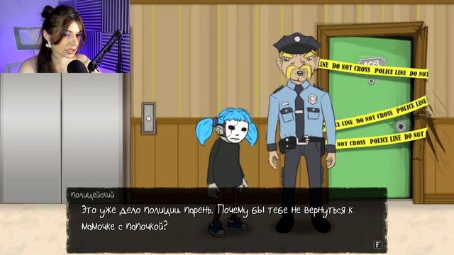 ЧТО С ЛИЦОМ и ПОЧЕМУ Я В МАСКЕ ? - ► Sally Face #1 смотреть онлайн