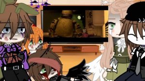 ??Aftons react to «Salvage Rage»?? [ Gacha Club Reaction Video ] [ Iƚȥ Tɾιxყ ]