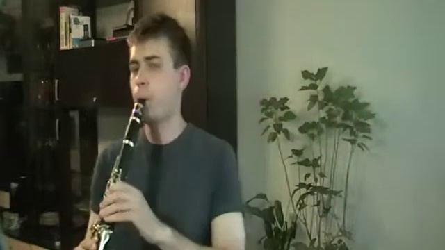 Саксофонист/кларнетист Сергей Игнашев. Репетиция)) смотреть онлайн