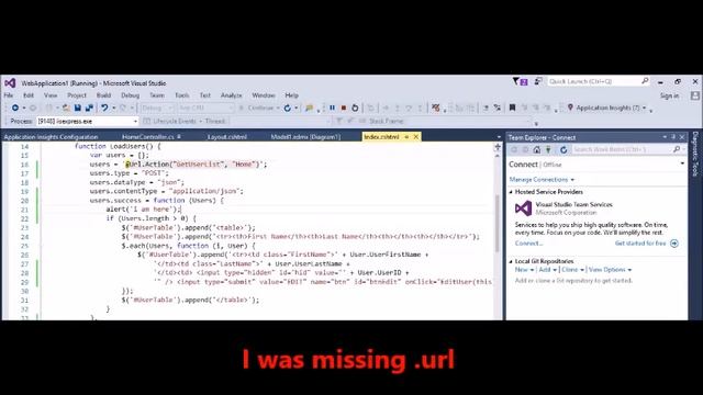 MVC - JSON - Fix error where no success nor error are called смотреть онлайн