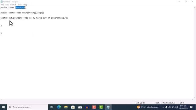 Write & Run Java Codes with Notepad & CMD смотреть онлайн
