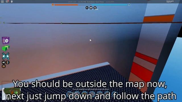 Glitch Under The Map And Interact With The Time Machine | Roblox Jailbreak смотреть онлайн