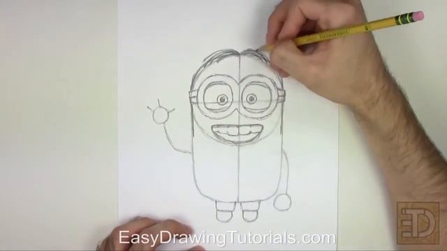 Как нарисовать Миньона смотреть онлайн