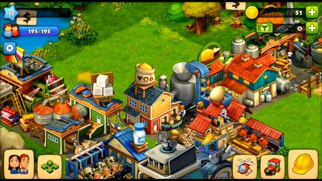 Ферма и Город прохождение игры до 13 уровня TOWNSHIP смотреть онлайн