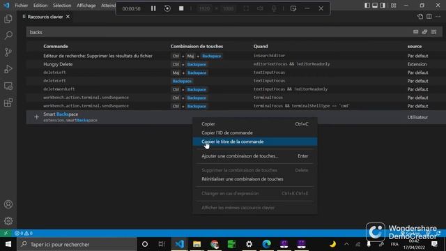command 'extension.smartBackspace' not found vscode смотреть онлайн