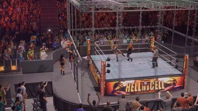 WWE 2K22 - Chyna VS. Mickie James VS. Trish Stratus VS. Becky Lynch [unedited 4K PS5 GAMEPLAY] смотреть онлайн