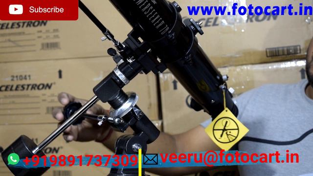 Unboxing Celestron PowerSeeker 70EQ Refractor Telescope | Telescope Setup | Hindi Telescope Review