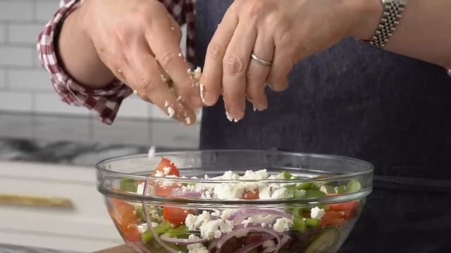 Easy Greek Salad Recipe