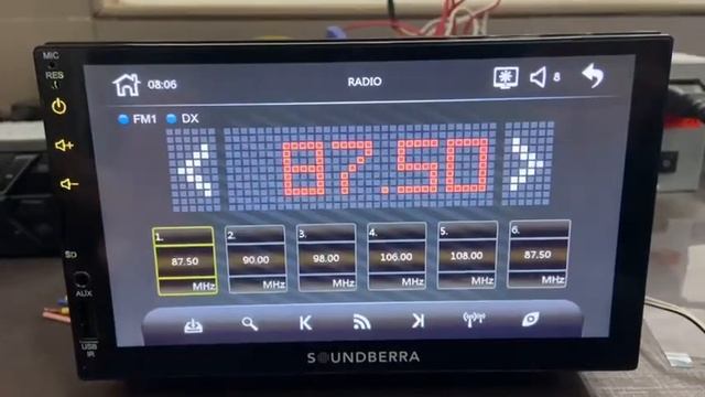 Soundberra Car MP5 player смотреть онлайн