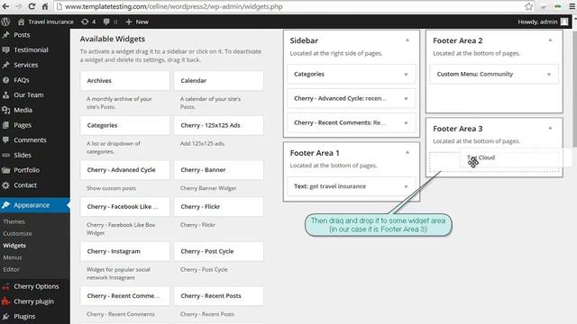 WordPress. How To Add Tag Cloud смотреть онлайн