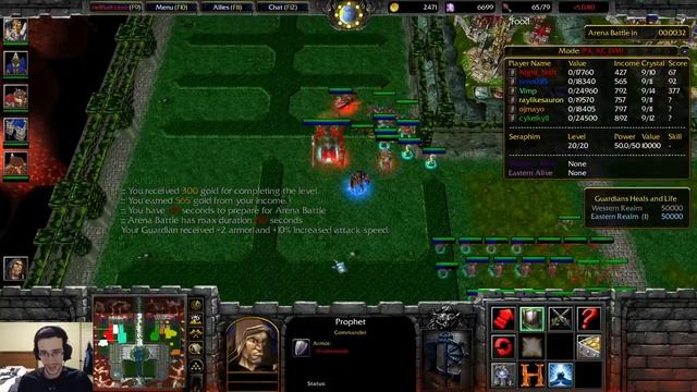 Warcraft 3 Classic: HellHalt TD Competitive #129 - INSANE Levels of Trolling and Fails! смотреть онлайн