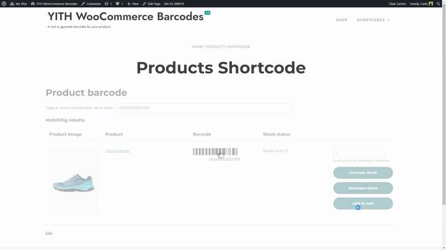 How to use shortcodes to update product stock and order status YITH WooCommerce Barcodes & QR Codes смотреть онлайн