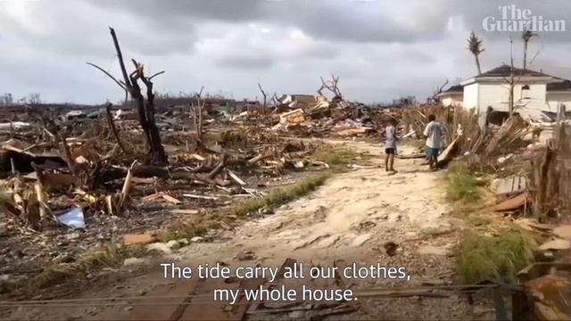 'The seas came up to our doors': Hurricane Dorian leaves trail of destruction in Bahamas смотреть онлайн