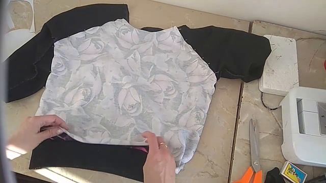 Свитшот женский. Переделка, обновка свитшота. Свитшот своими руками.