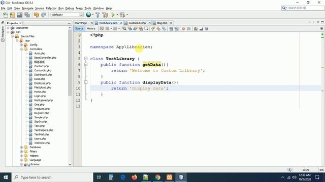 #23-1 Custom Libraries in CodeIgniter 4 смотреть онлайн