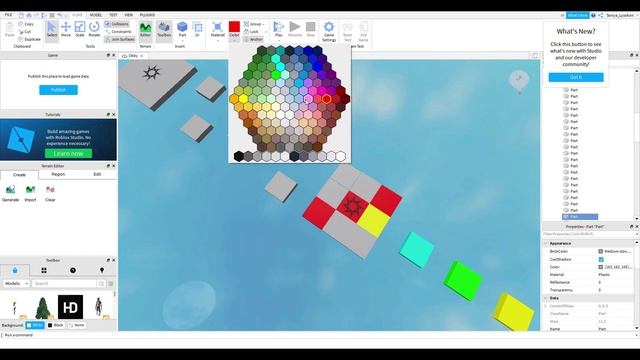 КАК СОЗДАТЬ СВОЮ КАРТУ В ROBLOX смотреть онлайн