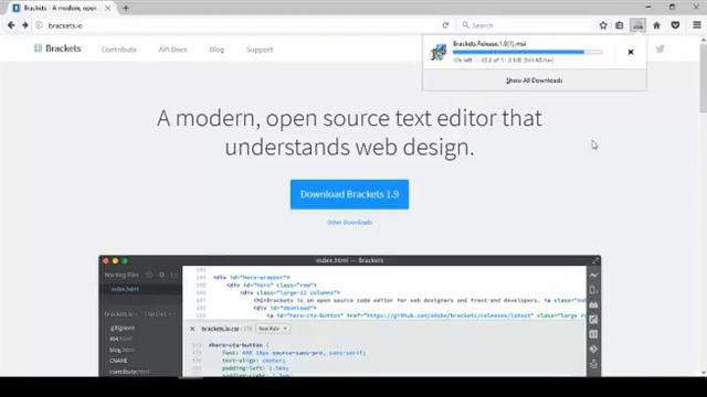 Brackets Installation in Windows 10 - Ampersand Tutorials смотреть онлайн