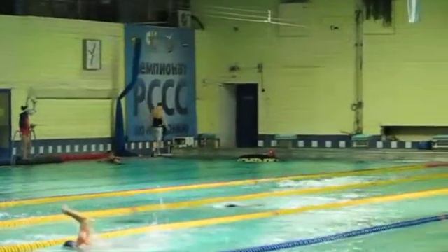 Вейкборд в бассейне, тренировка 14.02.2013 22:00 смотреть онлайн