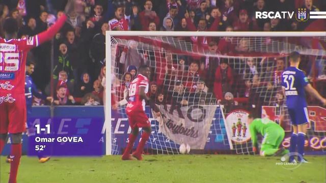 Excel Mouscron 1-2 RSC Anderlecht смотреть онлайн