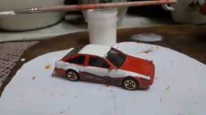 Хот Вилс как не надо красить модель