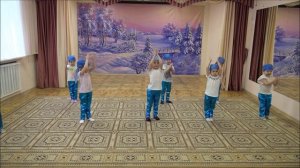 Танец-игра ручки-ручки. Дети 3 года