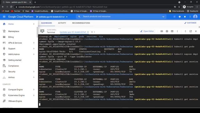 Orchestrating the Cloud with Kubernetes | #30daysofgooglecloud | Track 1 Skill Badge 3 &6 | GSP021 смотреть онлайн