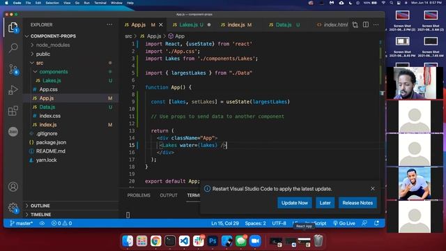 WEB01 - REACT 2: Composing Components and passing props - Round 2 смотреть онлайн