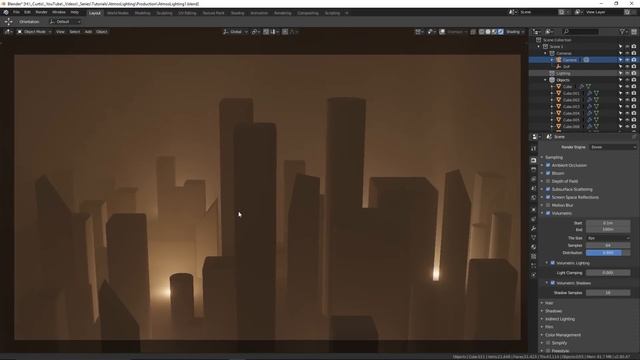 Tips for Atmospheric Lighting in EEVEE смотреть онлайн