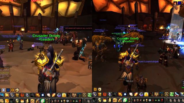 Directx9 VS Vulkan side by side comparison | Warmane Wotlk 3.3.5 смотреть онлайн