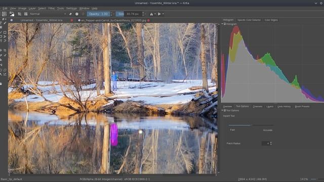 Krita Inpaint Demo смотреть онлайн