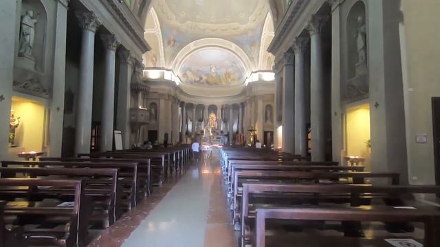 Отпуск в Италии , Бардолино 2021 . Прогулка по городу . смотреть онлайн