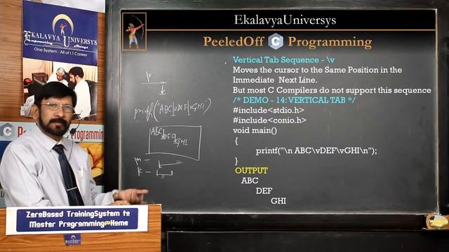 Vertical Tab Sequence - \v смотреть онлайн