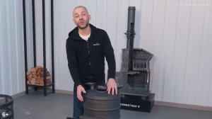 Искандер ЗК 25 обзор чугунной печи для бани