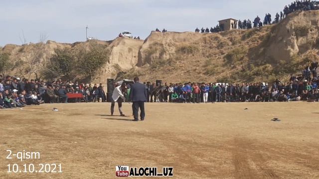 2-QISM KURASH | 10-Октябр Китоб.тумани Бугажил Катта кураш Рахимов Элмурод