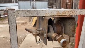 Тележка с подъемником своими руками , лебёдка из ручной дрели.