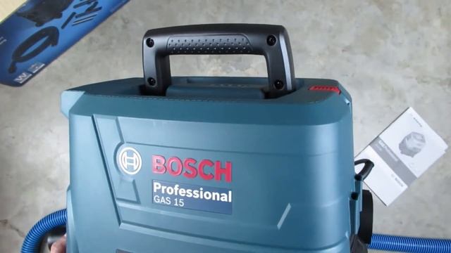 Penyedot Debu Vacuum Cleaner Wet & Dry Bosch GAS 15 GAS15 Professional смотреть онлайн