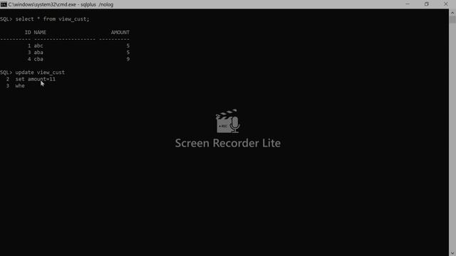 SQL - 21 View (Update) смотреть онлайн