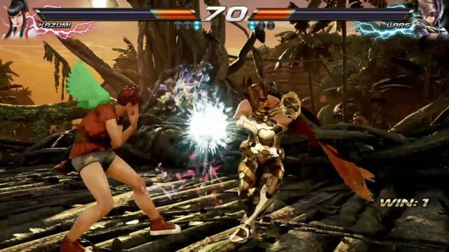 Tekken 7 | Lars Dominates Kazumi in Intense Match смотреть онлайн
