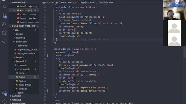 SPA React and Rails p4 (9/2) смотреть онлайн