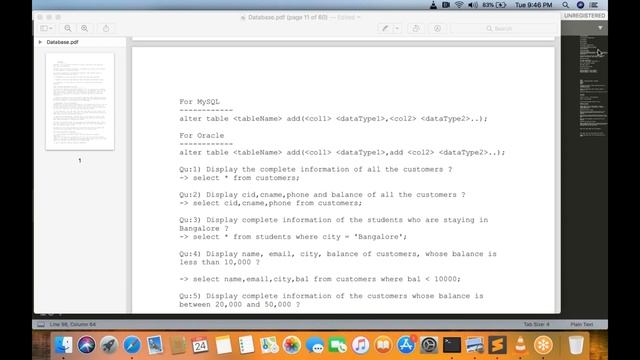 JavaPuzzles - 6:DDL Commands Introduction смотреть онлайн