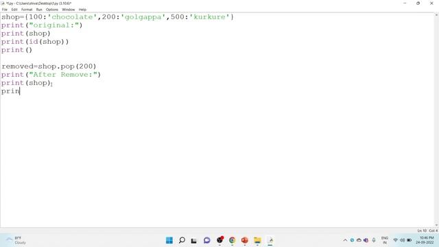 What is Pop Dictionary in Python? Explained in hindi. смотреть онлайн