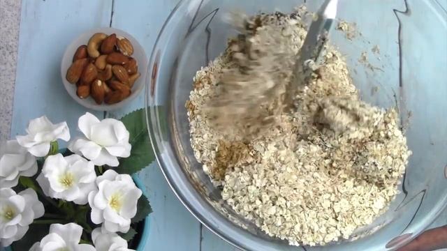 Only 3 Ingredients Healthy No Bake Energy Bar Recipe| Healthy Snack| Protein Bar with Oats & Nuts. смотреть онлайн