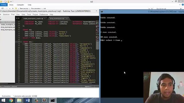 Crear base de datos en SQL Server y Oracle 11g смотреть онлайн