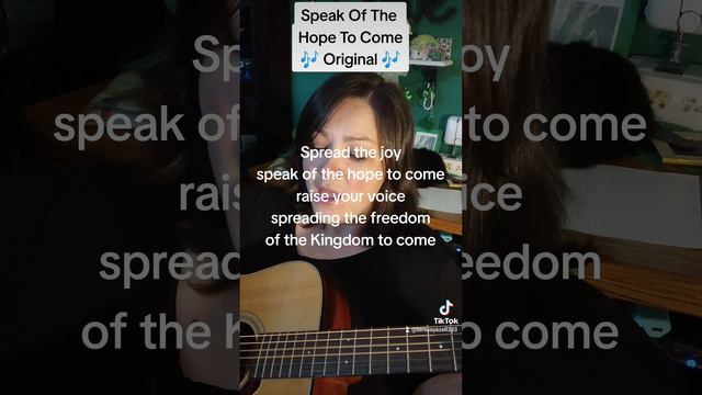 Speak Of The Hope To Come - Original Song - Teresa Yazell смотреть онлайн