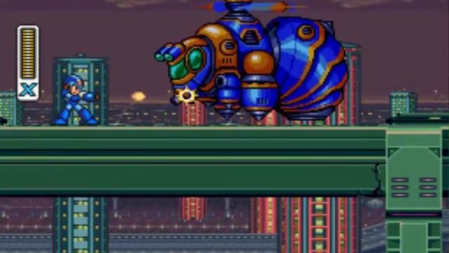 Mega Man X - Highway Intro Stage смотреть онлайн