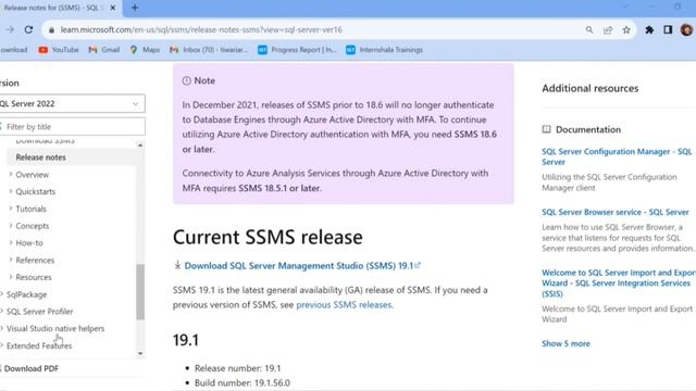 Download free Microsoft SSMS latest version #youtube #video #sql #viral #motivation #coder #code смотреть онлайн