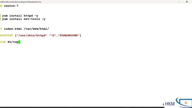 Configuring and Installing HTTPD Webserver using DockerFile смотреть онлайн