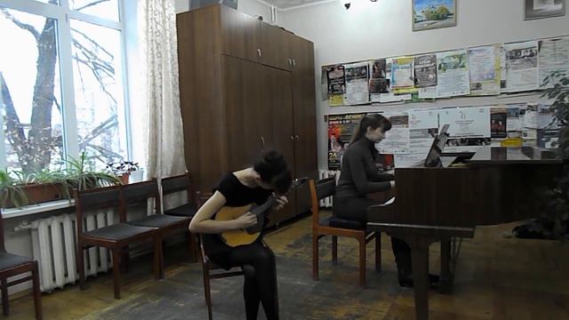Доменико Скарлатти Presto Шитикова Ольга (домра) Зверева Ирина (фортепиано) смотреть онлайн