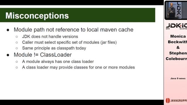 JDK IO 2016 - Monica Beckwith & Stephen Colebourne - Java 9 news смотреть онлайн